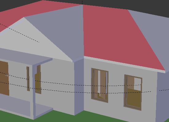 Model as seen in Blender.