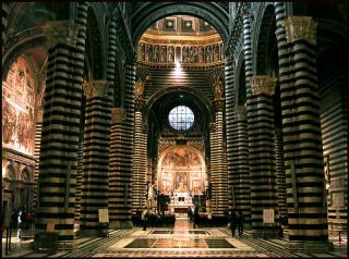 Interior of Siena Cathedral