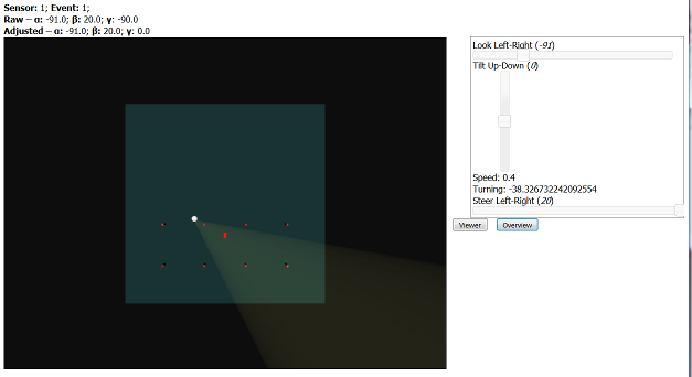 Walkabout Concept Test in Tank mode